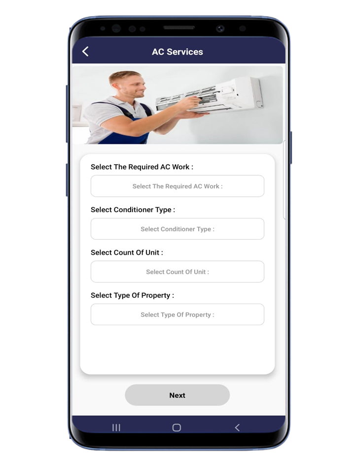 app screenshot wefix